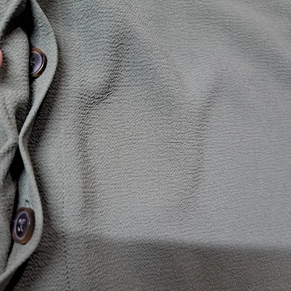 3 FOR 12 SALE Banana Republic Military Flight Button Mini Skirt  Pockets Sz8 - Picture 4 of 9